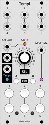 Eurorack Module Make Noise Tempi (Grayscale panel) from Grayscale