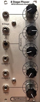 Eurorack Module MFOS Synthasonic 8-Stage Analog Phaser from Other/unknown