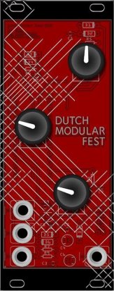 Eurorack Module Grains Dutch Modular Fest 2018 Edition from Ginko Synthese