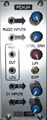 Eurorack Module R VCA mkII from Frequency Central