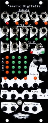 Eurorack Module Mimetic Digitalis (Black) from Noise Engineering