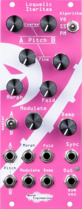Eurorack Module Loquelic Iteritas (Pink) from Noise Engineering