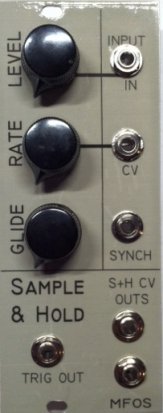 Eurorack Module Sample and Hold with VC clock (Music From Outer Space) from Other/unknown