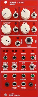 Eurorack Module ADDAC503 Marble Physics from ADDAC System