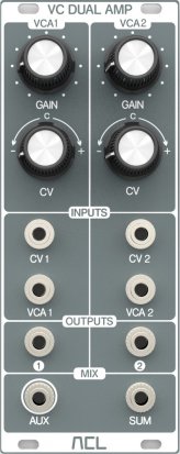 Eurorack Module VC Dual Amp from ACL