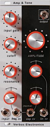 Eurorack Module Amp & Tone from Verbos Electronics