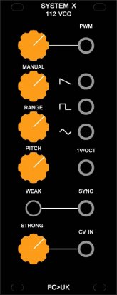 Eurorack Module System X VCO - DIY Edition from Frequency Central