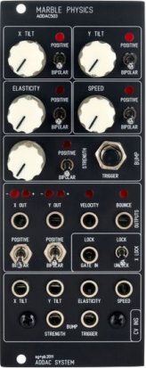 Eurorack Module ADDAC503 Marble Physics from ADDAC System