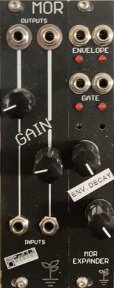 Eurorack Module MOR + Expander (prototype) from Ground Grown Circuits