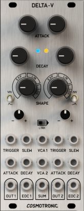 Eurorack Module Delta-V (Silver panel) from Cosmotronic