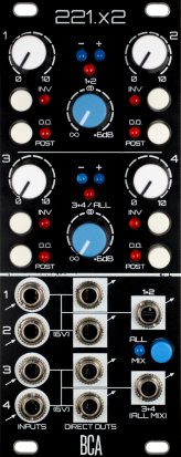 Eurorack Module 221.x2 from Blood Cells Audio