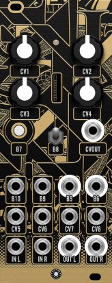 Eurorack Module Electrosmith patch.Init() (dsp.coffee black panel) from dsp.coffee