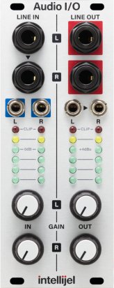 Eurorack Module Audio I/O (2023) from Intellijel