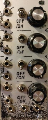 Eurorack Module Quad mixer from Other/unknown