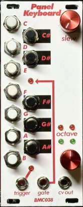 Eurorack Module BMC038 Panel Keyboard (custom panel) from Barton Musical Circuits