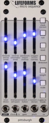 Eurorack Module Micro Sequence from Pittsburgh Modular
