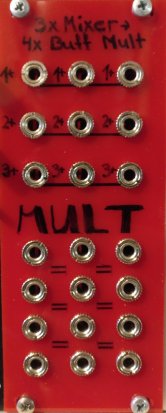 Eurorack Module Buffered multiple mixer from Other/unknown