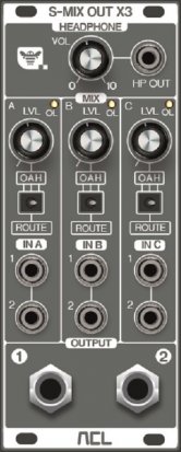 Eurorack Module S-MIX-OUT from ACL