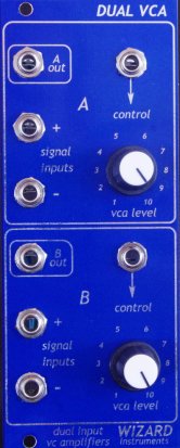 Eurorack Module Dual VCA (Wizard Instruments) from Other/unknown