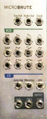 Eurorack Module MicroBrute Breakout from Other/unknown