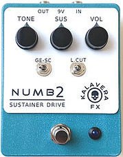 Pedals Module Numb2 Sustainer Drive by Kalavera FX from Other/unknown
