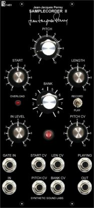 MU Module SAMPLECORDER II from Synthetic Sound Labs