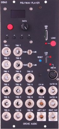 MU Module GMS 1340 Polywav Player from Grove Audio