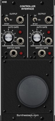 MU Module Q182KP Knob and Pressure Controller from Synthesizers.com