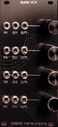 Eurorack Module Cosmic Instruments Quad VCA from Other/unknown