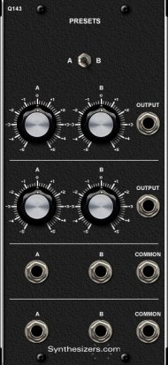 MU Module Q143 Presets from Synthesizers.com