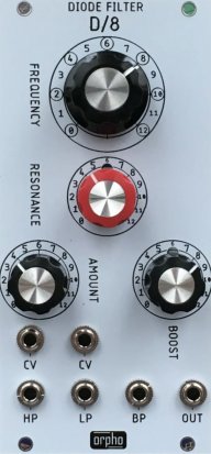 Eurorack Module D/8 Diode Filter (White) from Orpho