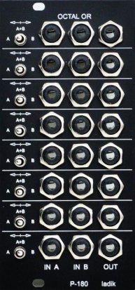 Eurorack Module P-180 Octal switchable “OR” from Ladik