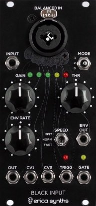 Eurorack Module Black Input from Erica Synths