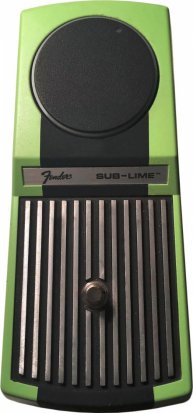 Pedals Module Sub-Lime from Fender