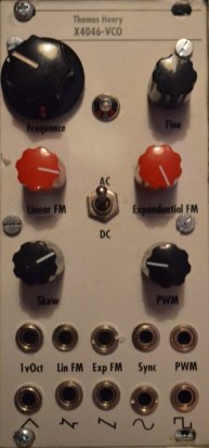 Eurorack Module DIY Thomas Henry X4046 VCO from Other/unknown
