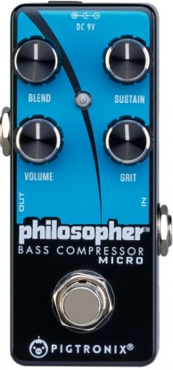 Pedals Module Philosopher Bass Compressor Micro from Pigtronix