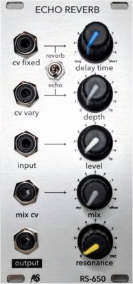Eurorack Module RS-650 Reverb Echo  from Analogue Systems