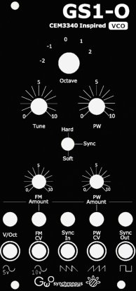 Eurorack Module GS1-O from Ge0sync Synth