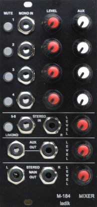 Eurorack Module M-184 Mixer from Ladik