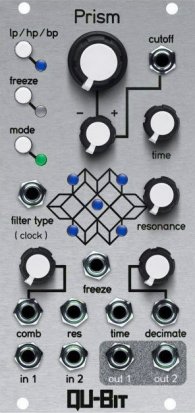 Eurorack Module Prism (Silver Panel) from Qu-Bit Electronix