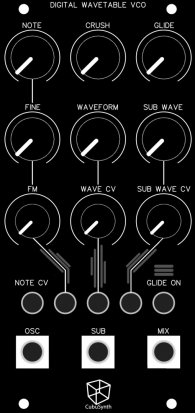 Eurorack Module CubuSynth Wavetable VCO from Other/unknown