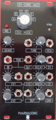 Eurorack Module SY-CORE mk2 - Reissue limited edition from Pharmasonic