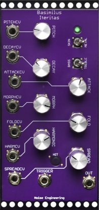 Eurorack Module Basimilus Iteritas (purple) from Noise Engineering