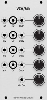 Eurorack Module VCA/Mix from Barton Musical Circuits