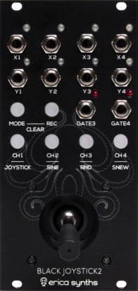 Eurorack Module Black Joystick v2 (proper panel) from Erica Synths