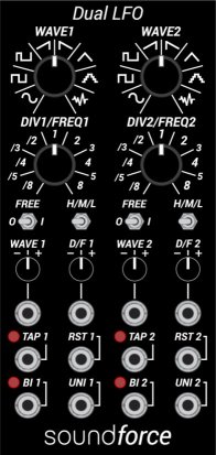 Eurorack Module Soundforce Dual LFO from Other/unknown