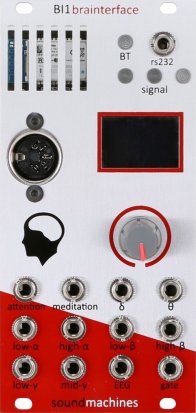 Eurorack Module Bl1 Brain Interface from Soundmachines