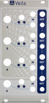 Eurorack Module Magpie Custom - Veils Pannel (White) from Other/unknown