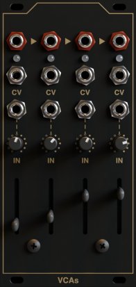 Eurorack Module VCAs from Super Synthesis