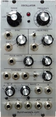 MU Module Q106A Oscillator Silver Face Plate from Synthesizers.com